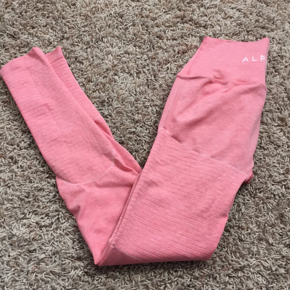 Alphalete Pink Revival Leggings